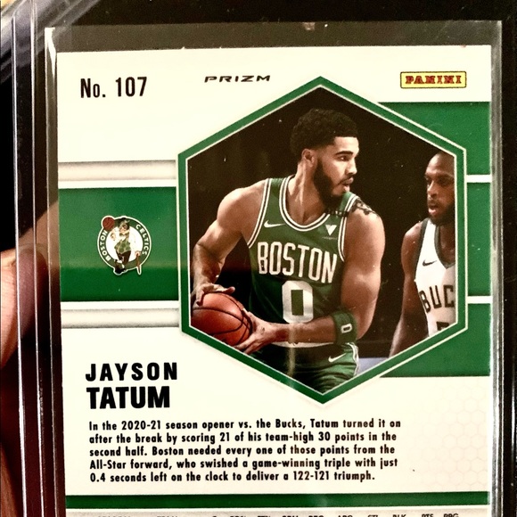 NBA 2021 Mosaic Genesis SSP - Jayson Tatum - Picture 2 of 2